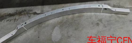 Универсальная черная балка переднего бампера для Tesla Model S 2021