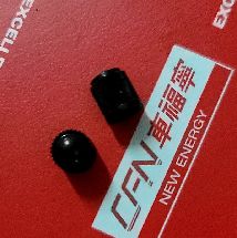 Покрытия для пыли от Tesla Model 3/Y/X/S TPMS - черные пластиковые крышки клапанов