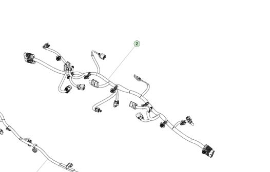 Жгут проводов FEM в сборе Tesla Model 3 2020 1567961-00-A Черный