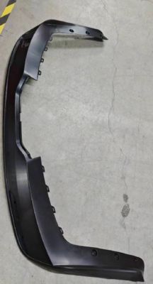 Черная задняя нижняя фасция для Tesla Model S 2021+ 1780 мм x 220 мм