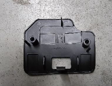 Tesla Model S 2021+ RH Задняя стойка бампера 145x40x3 мм Черная