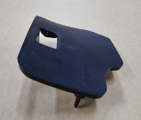 Кронштейн заднего бампера Tesla Model S 2021+ LH 145x40x3 мм черный