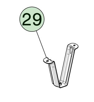 Высокая долговечность левосторонний багажник для Tesla Model X (2015-2021) OEM часть 1049739-00-G